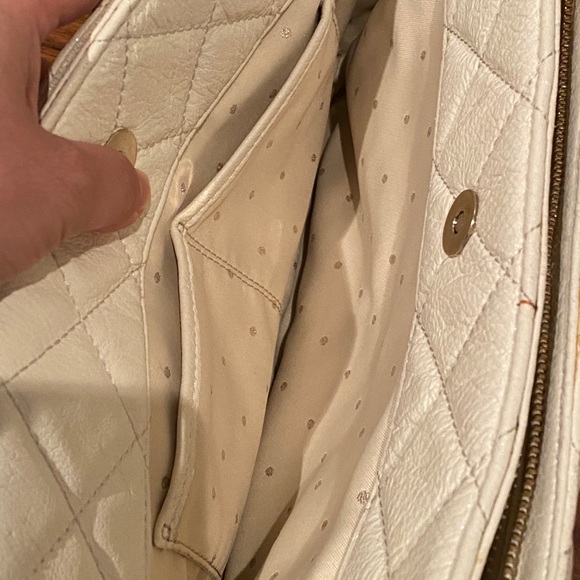 Kate Spade White Quilted Shoulder Bag - Picture 8 of 13